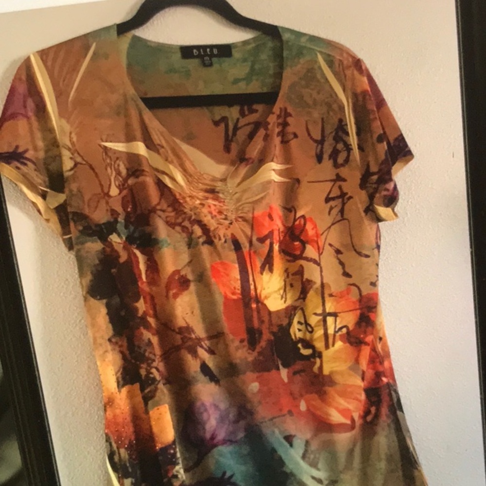 B.L.E.U. LADIES MEDIUM BLOUSE - Picture 1 of 3